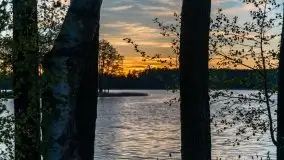 Zachód słońca nad jeziorem Ryńskim, Rybical - zdjęcie 26