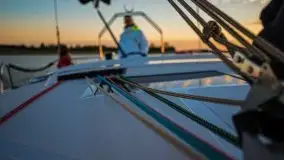 Zachód słońca podczas pływania jachtem Antila 30 - zdjęcie 35