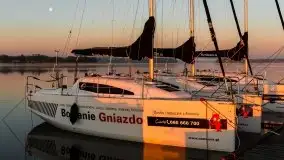 Wschód słońca nad jeziorem Ryńskim, Bocianie Gniazdo - zdjęcie 56