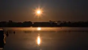 Wschód słońca nad jeziorem Ryńskim, Bocianie Gniazdo - zdjęcie 36