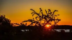 Zachód słońca widoczny z Grodzisko Święta Góra - zdjęcie 58