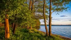 Majowy zachód słońca nad jeziorem Dargin - zdjęcie 14