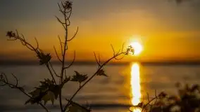 Majowy zachód słońca nad jeziorem Dargin - zdjęcie 11