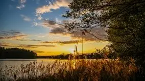 Zachód słońca w okolicy Kut i jeziora Czarna Kuta - zdjęcie 1