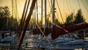 Majowy zachód słońca w Węgorzewie - zdjęcie 7