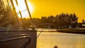 Majowy zachód słońca w Węgorzewie - zdjęcie 18