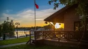 Majowy zachód słońca w Węgorzewie - zdjęcie 24