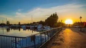 Majowy zachód słońca w Węgorzewie - zdjęcie 32