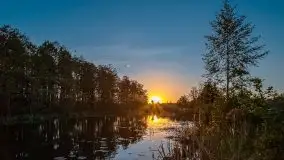 Majowy zachód słońca w Węgorzewie - zdjęcie 35