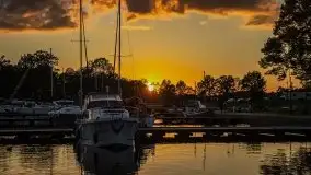 Magiczny, czerwcowy zachód słońca w Sztynorcie - zdjęcie 8