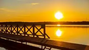 Wieczorne słońce nad jeziorem Święcajty - zdjęcie 20