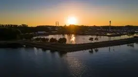 Wschód słońca w Giżycku, jezioro Niegocin - zdjęcie 62