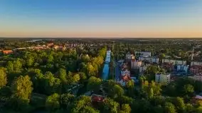 Wschód słońca w Giżycku, jezioro Niegocin - zdjęcie 24