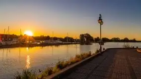 Wschód słońca w Giżycku, jezioro Niegocin - zdjęcie 68