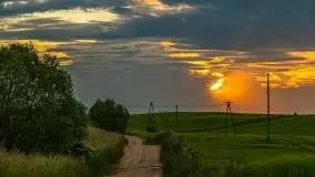 Zachód słońca w okolicach Upałt Małych - zdjęcie 18