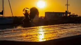 Zachód słońca, Skłodowo i jezioro Mamry - zdjęcie 23