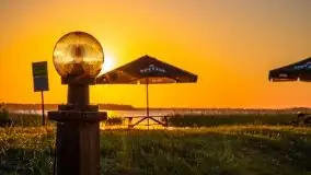 Zachód słońca, Skłodowo i jezioro Mamry - zdjęcie 29