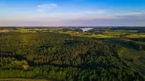 Zachód słońca nad jeziorem Gawlik - zdjęcie 6