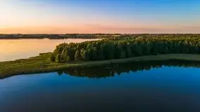 Zachód słońca nad jeziorem Gawlik - zdjęcie 2