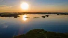 Zachód słońca nad jeziorem Gawlik - zdjęcie 17