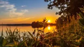 Zachód słońca nad jeziorem Gawlik - zdjęcie 38