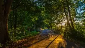 Zachód słońca nad jeziorem Łękuk - zdjęcie 5