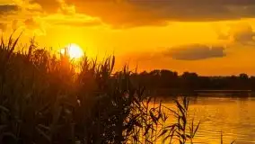 Zachód słońca nad jeziorem Łękuk - zdjęcie 19