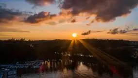 Zachód słońca nad jeziorem Tajty - zdjęcie 5