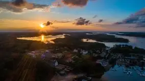 Zachód słońca nad jeziorem Tajty - zdjęcie 29