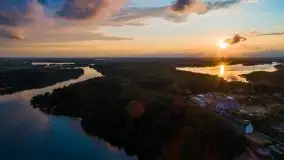 Zachód słońca nad jeziorem Tajty - zdjęcie 16