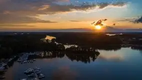 Zachód słońca nad jeziorem Tajty - zdjęcie 38