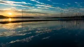 Zachód słońca nad jeziorem Kisajno - zdjęcie 10