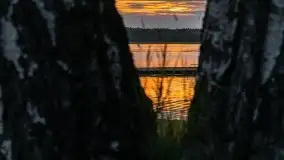 Zachód słońca nad jeziorem Kisajno - zdjęcie 17