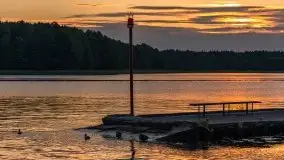 Zachód słońca nad jeziorem Kisajno - zdjęcie 52