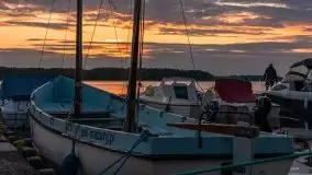 Zachód słońca nad jeziorem Kisajno - zdjęcie 23