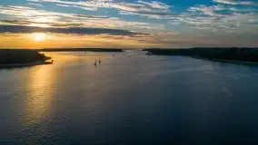 Zachód słońca nad jeziorem Kisajno - zdjęcie 67