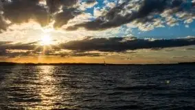 Zachód Słońca, Pierkunowo, jezioro Kisajno, lipiec 2020 - zdjęcie 10