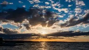 Zachód Słońca, Pierkunowo, jezioro Kisajno, lipiec 2020 - zdjęcie 12