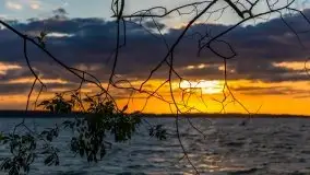 Zachód Słońca, Pierkunowo, jezioro Kisajno, lipiec 2020 - zdjęcie 22