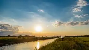 Zachód Słońca nad kanałem Jeglińskim - zdjęcie 31