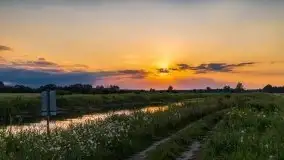 Zachód Słońca nad kanałem Jeglińskim - zdjęcie 45