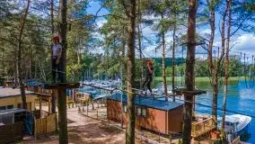 Park linowy Hotel Tajty, Wilkasy koło Giżycka - zdjęcie 1