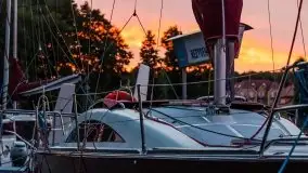 Wschód słońca w Stanicy Wodnej Stranda - zdjęcie 3