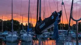 Wschód słońca w Stanicy Wodnej Stranda - zdjęcie 12