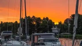 Wschód słońca w Stanicy Wodnej Stranda - zdjęcie 27