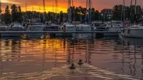 Wschód słońca w Stanicy Wodnej Stranda - zdjęcie 38