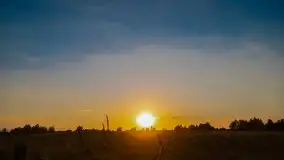 Zachód słońca nad jeziorami Dargin i Skarż Wielki - zdjęcie 9