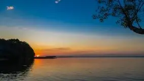 Zachód słońca nad jeziorami Dargin i Skarż Wielki - zdjęcie 16