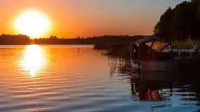 Zachód słońca, jezioro Tajty, sierpień 2020 - zdjęcie 8