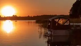 Zachód słońca, jezioro Tajty, sierpień 2020 - zdjęcie 21